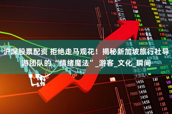 沪深股票配资 拒绝走马观花！揭秘新加坡旅行社导游团队的 “情绪魔法”_游客_文化_瞬间